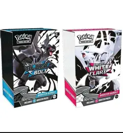 Pokemon Black Bolt and White Flare Booster Bundle Set of 2 Sealed New - Image 1
