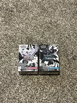 Pokemon Black Bolt and White Flare Booster Bundle Set of 2 Sealed New - Image 1