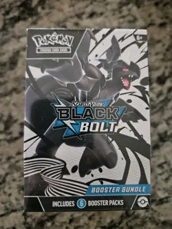 Pokemon Black Bolt and White Flare Booster Bundle Set of 2 Sealed New - Image 2