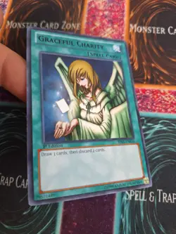 Yugioh Graceful Charity BP01-EN036 Rare 1st Edition Near Mint - Image 2