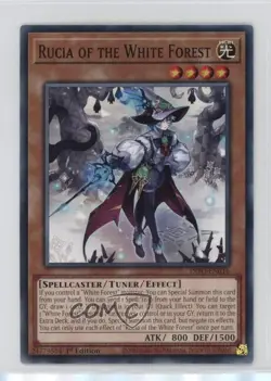 Rucia of the White Forest 1st Ed. YuGiOh The Infinite Forbidden #INFO-EN016 - Image 1