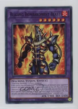 Blazing Bombardment Beast 1st Ed. YuGiOh The Infinite Forbidden #INFO-EN097 - Image 1