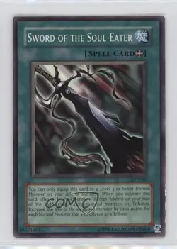 Sword of the Soul-Eater Unlimited YuGiOh Ancient Sanctuary #AST-086 2004 - Image 1
