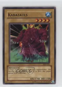 Kabazauls YuGiOh Pharaonic Guardian #PGD-054 2003 - Image 1