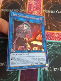Yugioh Beat Cop from the Underworld DUPO-EN038 Ultra Rare 1st Edition Near Mint - Image 2