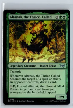 FOIL Altanak, the ThriceCalled Duskmourn - MTG Magic the Gathering Card - Image 1