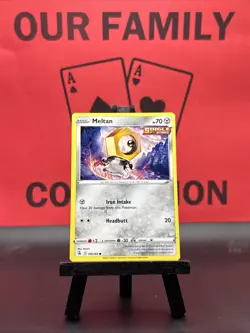 Meltan 188/264 Fusion Strike Pokemon TCG Regular Common 2021 NM - Image 1