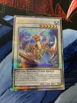 *** CORAL DRAGON *** 1ST EDITION QUARTER CENTURY SECRET RARE RA02-EN031 YUGIOH! - Image 4