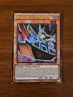 YuGiOh Premium Gold 2 - PGL2-EN005 GHOST CHARON, THE UNDERWORLD BOATMAN, 1st Ed. - Image 1