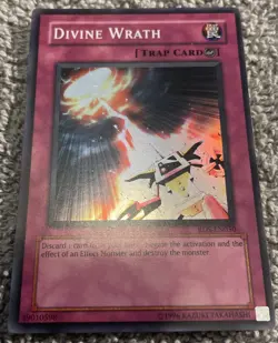 YUGIOH TCG DIVINE WRATH RDS-EN050 SUPER 1ST EDITION LP - Image 1