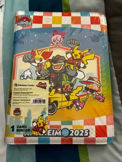 Pokemon Card Binder 2025 World Championships Anaheim Exclusive BRAND NEW - Image 1