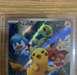 Pokemon TCG Paldea Evolved Pikachu SVP 27 Black Star Promo Card - Image 2