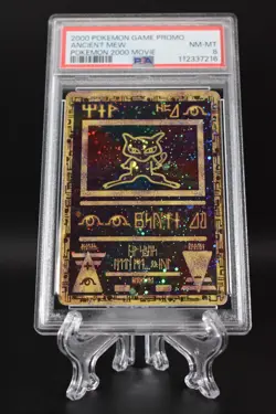 2000 Pokemon Ancient Mew PSA 8 NM-MT Pokemon Movie Game Promo Double Holo Card - Image 4