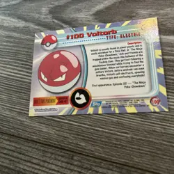 Voltorb #100 Topps Blue Logo Non Holo Pokemon Card - Image 2
