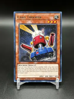 Yu-Gi-Oh! TCG: Card Trooper AMDE-EN046 - Rare - NM Condition - Image 1