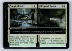 FOIL Surgical Suite // Hospital Room Duskmourn - MTG Magic the Gathering Card - Image 1
