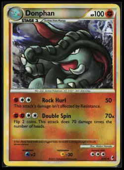 Donphan 42/95 Uncommon Call of Legends Reverse Holo Pokemon Card - Image 1