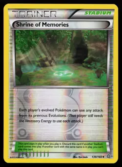 Shrine of Memories 139/160 Reverse Holo XY - Primal Clash Pokemon Card - Image 1