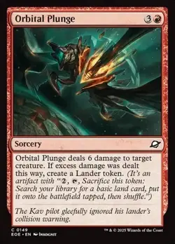 Orbital Plunge - Edge of Eternities - MTG - Image 1