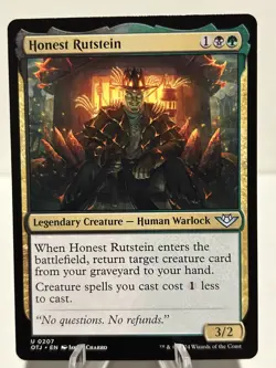 Honest Rutstein 207 U Outlaws of Thunder Junction NM MTG - Image 1