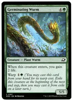 Germinating Wurm - Edge of Eternities - MTG - Image 1