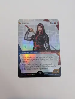 MTG - Shao Jun (Showcase Foil) - Assassin's Creed NM/M Condition - Image 1