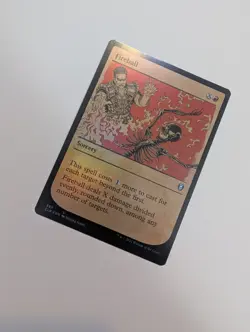 MTG - Fireball (Showcase Foil) - Baldur's Gate NM/M Condition - Image 2