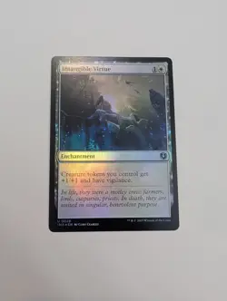 MTG - Intangible Virtue (Foil) - Innistrad Remastered NM/M Condition - Image 1