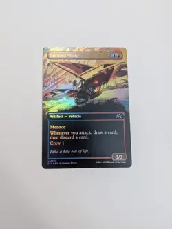 MTG - Boosted Sloop (Borderless Foil) - Aetherdrift NM/M Condition - Image 1