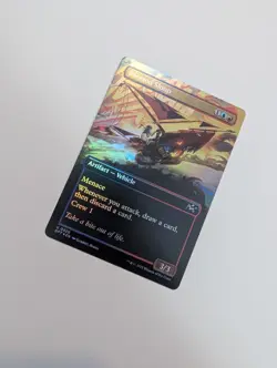 MTG - Boosted Sloop (Borderless Foil) - Aetherdrift NM/M Condition - Image 2
