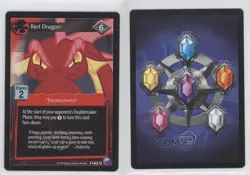 2014 My Little Pony Collectible Card Game - Canterlot Nights Red Dragon #163 1i3 - Image 3