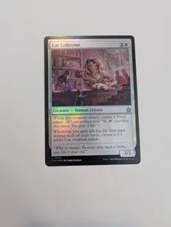 MTG - Cat Collector (Foil) - Foundations NM/M Condition - Image 1