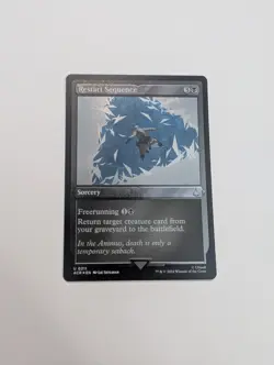 MTG - Restart Sequence (Etched Foil) - Assassin's Creed NM/M Condition - Image 1