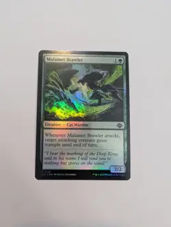 MTG - Malamet Brawler (Foil) - The Lost Caverns of Ixalan NM/M Condition - Image 1