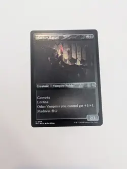 MTG - Markov Baron (Etched Foil) - The Aftermath NM/M Condition - Image 1