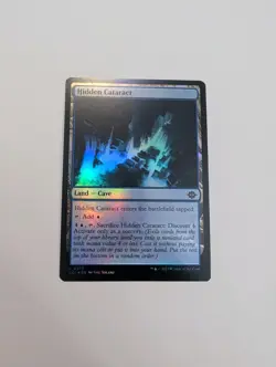 MTG - Hidden Cataract (Foil) - The Lost Caverns of Ixalan NM/M Condition - Image 1