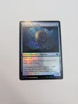 MTG - Hermitic Nautilus (Foil) - The Lost Caverns of Ixalan NM/M Condition - Image 1