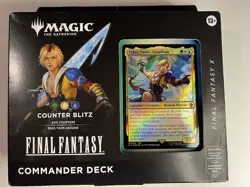 Magic The Gathering Final Fantasy Titus Counter Blitz Commander Deck MTG [NEW] - Image 1