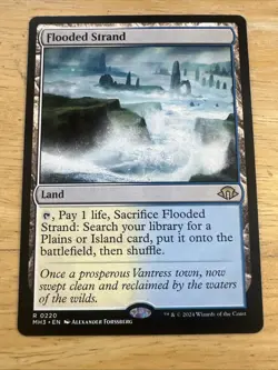 MTG Modern Horizons 3 Flooded Strand x1 NM Rare - Image 1