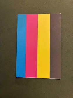 Konami YU-GI-OH! TCG Color TEST PRINT ERROR TCG Card NEAR MINT / MINT !! YuGiOh - Image 1