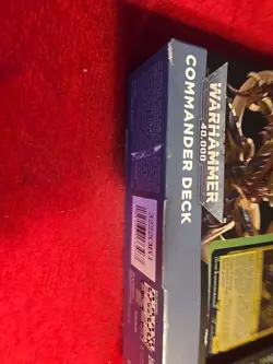 MTG: Universes Beyond Warhammer 40k Tyranid Swarm Commander Deck Sealed - Image 2