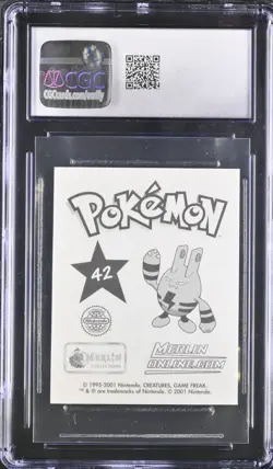 Pokemon 2001 Merlin Series 3 #42 Ho-Oh CGC 9 Mint Graded Slab Vintage Low Pop! - Image 2
