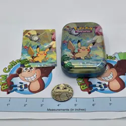 Pokemon TCG Kanto Friends Mini Tin Eevee (No Packs) - Image 1