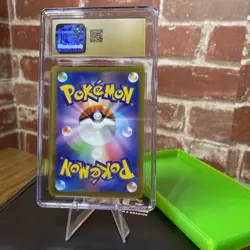 CGC 10 PRISTINE Japanese Pokemon Parasect 072/071 S10a + GREEN PROTECTIVE COVER - Image 3