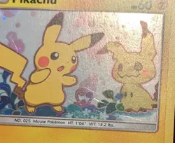 Pokemon TCG Pikachu SM162 Cosmos Holo Promo Sun Moon Team Up English 2019 - Image 3