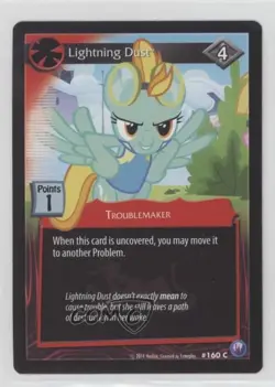 2014 My Little Pony Collectible Card Game - Canterlot Nights Lightning Dust 0ov8 - Image 1