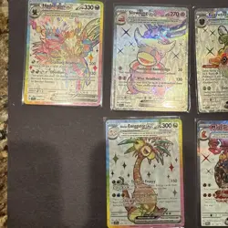 Pokemon TCG lot Of 6 Ex Cards Hydreigon Slowking Exeggutor See Description - Image 2