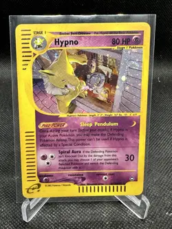 HYPNO - Holo #H12/H32 Pokemon 2003 Aquapolis - NM w/ Swirl! - Image 1