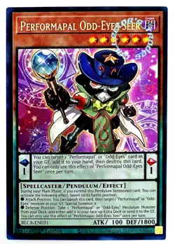 "Performapal Odd-Eyes Seer" BLCR-EN031 (UR) Yugioh! BOL:Crystal Revenge NM - Image 1