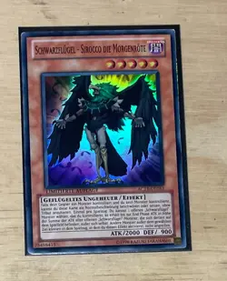 Yugioh Blackwing - Sirocco the Dawn AC11-DE013 German Advent Calendar LP - Image 1
